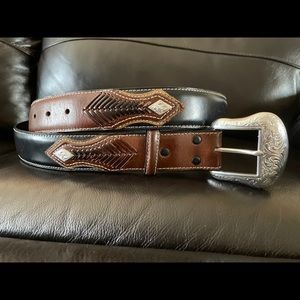 Nocona Men's Western Style Leather Belt #N2475401